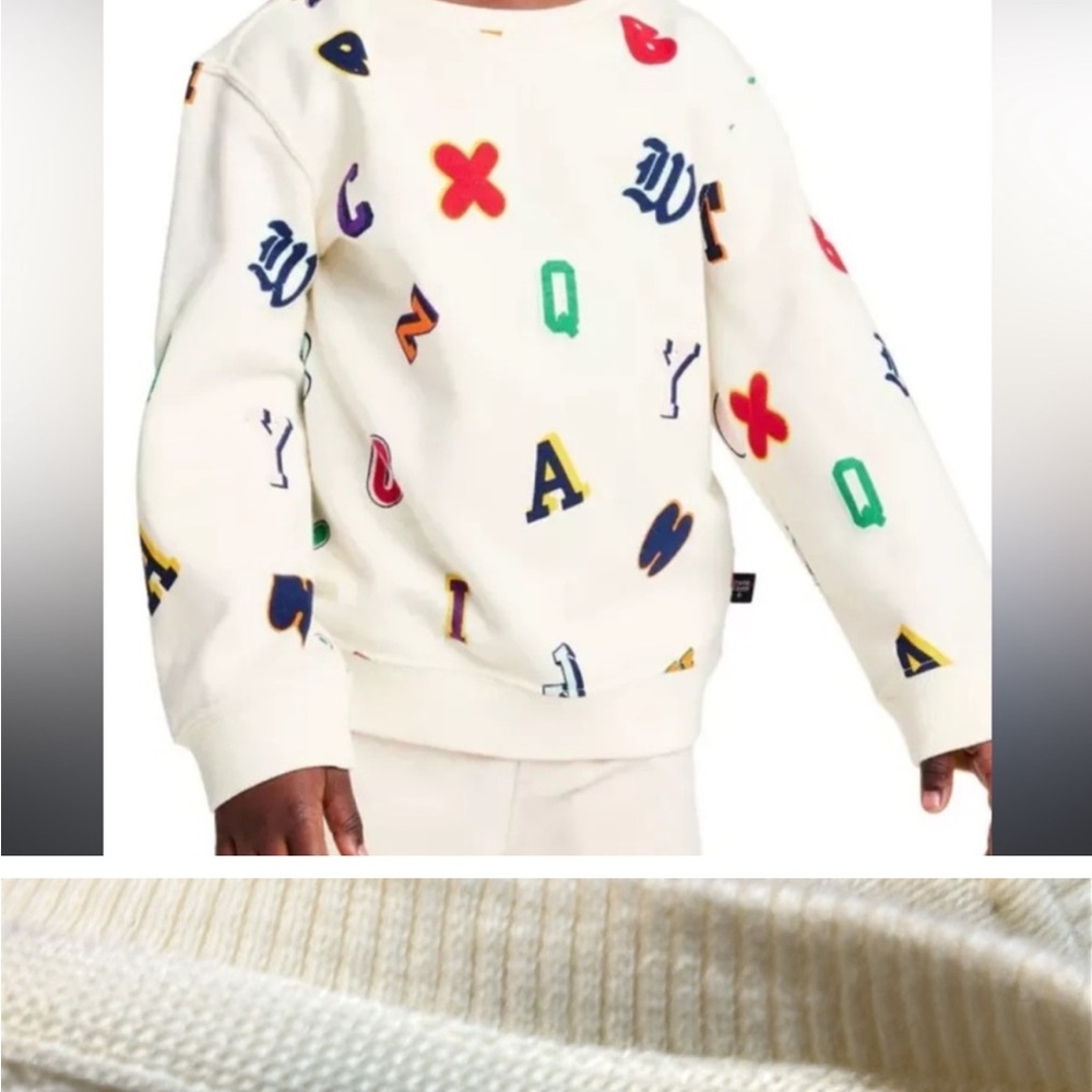Rowing Blazers alphabet sweatshirt